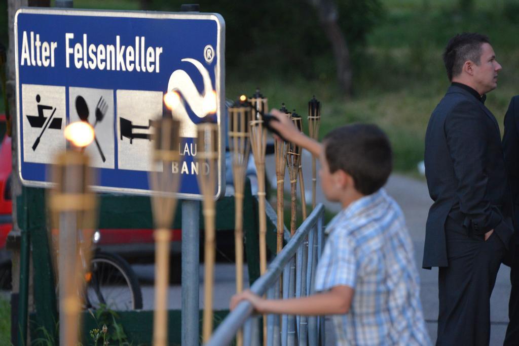 Gasthof Alter Felsenkeller Наумбург Экстерьер фото